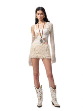 Floral All-Over Printed Big Round Neck Knotted Tank Top - CHINASQUAD