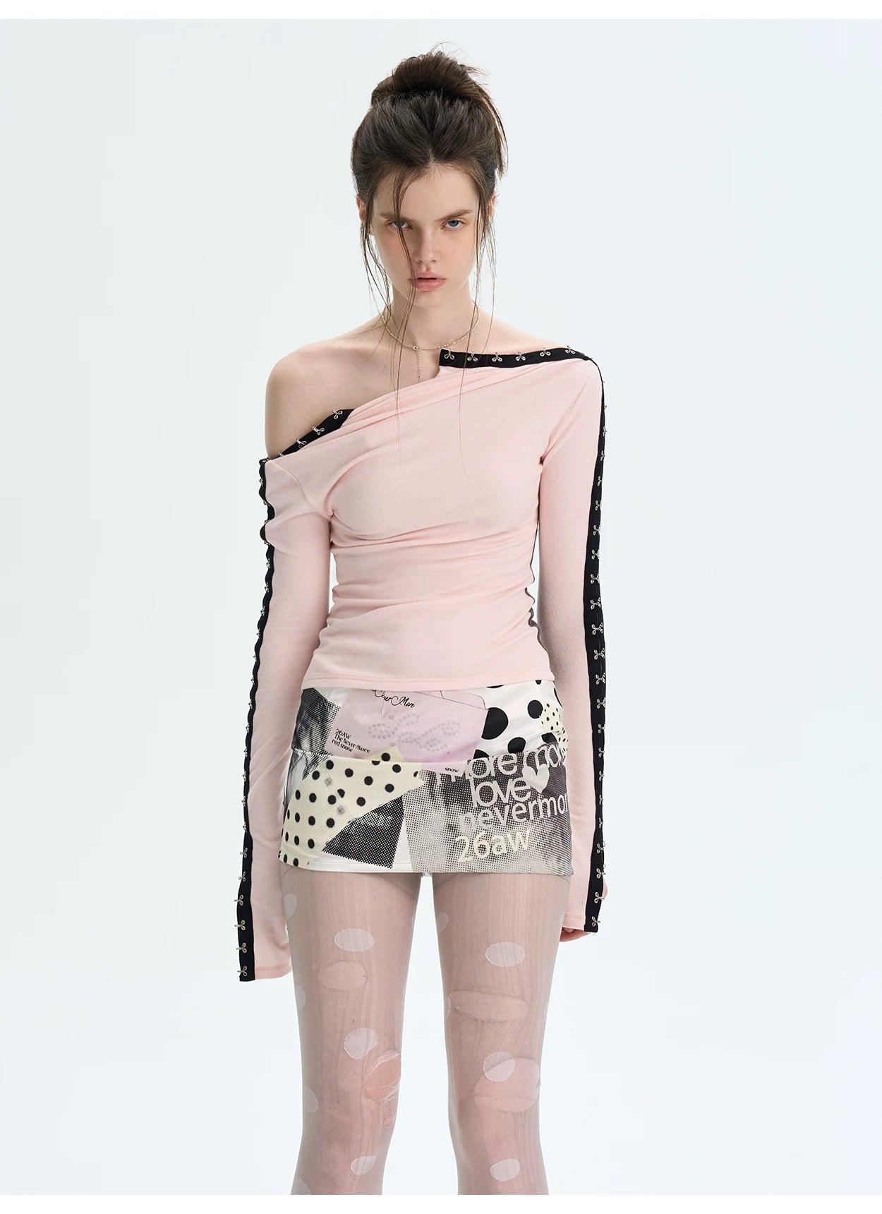 Brushed Mock-Neck Reversible Base Layer Turtleneck