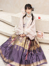 "紫釉金霜" Modern Hanfu Set - CHINASQUAD