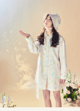 Floral Trench Coat - CHINASQUAD