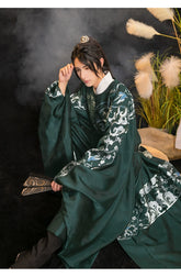 "清熙" Round-collar Robe Hanfu - CHINASQUAD