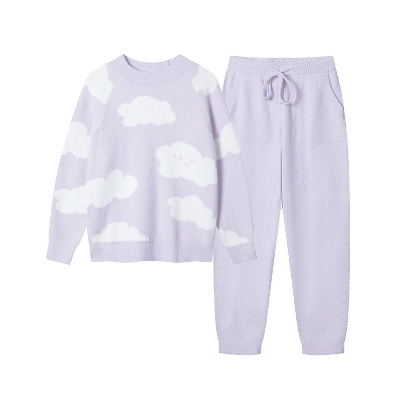 Winter Printed Pajama Set