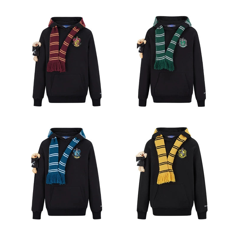 Harry Potter House Scarf Hoodie