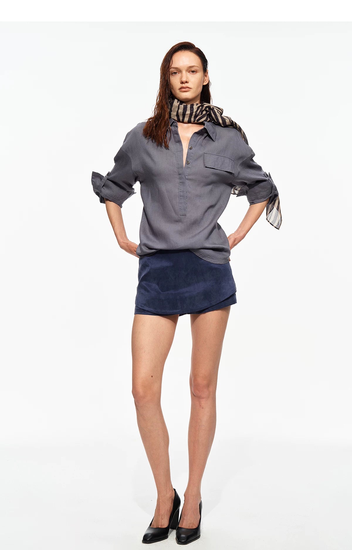 Tencel Linen Textured Shirt