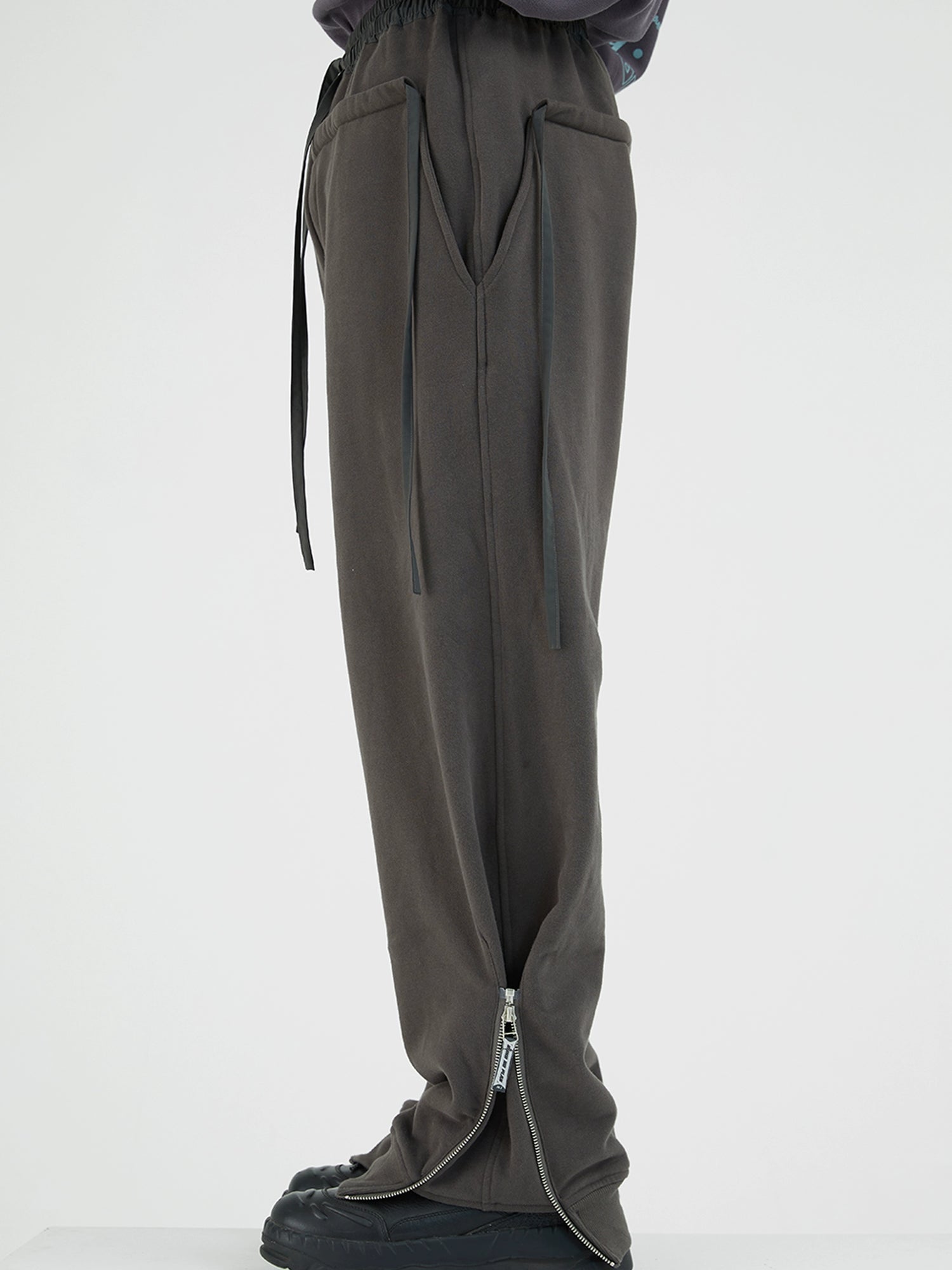 Convertible Zip Three-Way Fleece Sweatpants