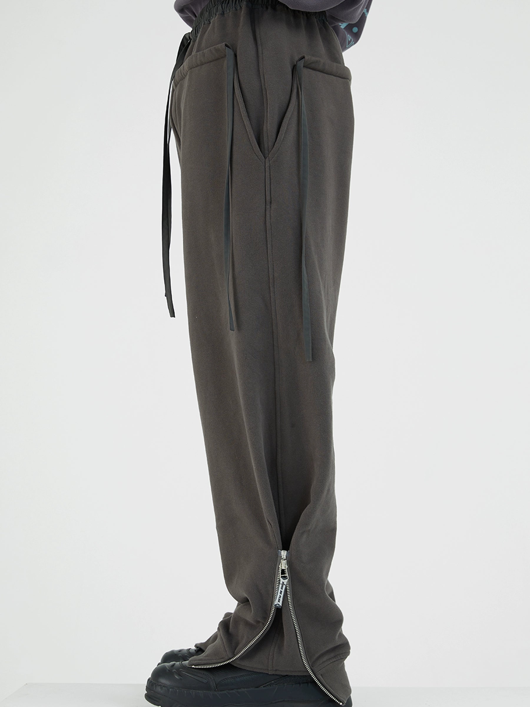 Convertible Zip Three-Way Fleece Sweatpants