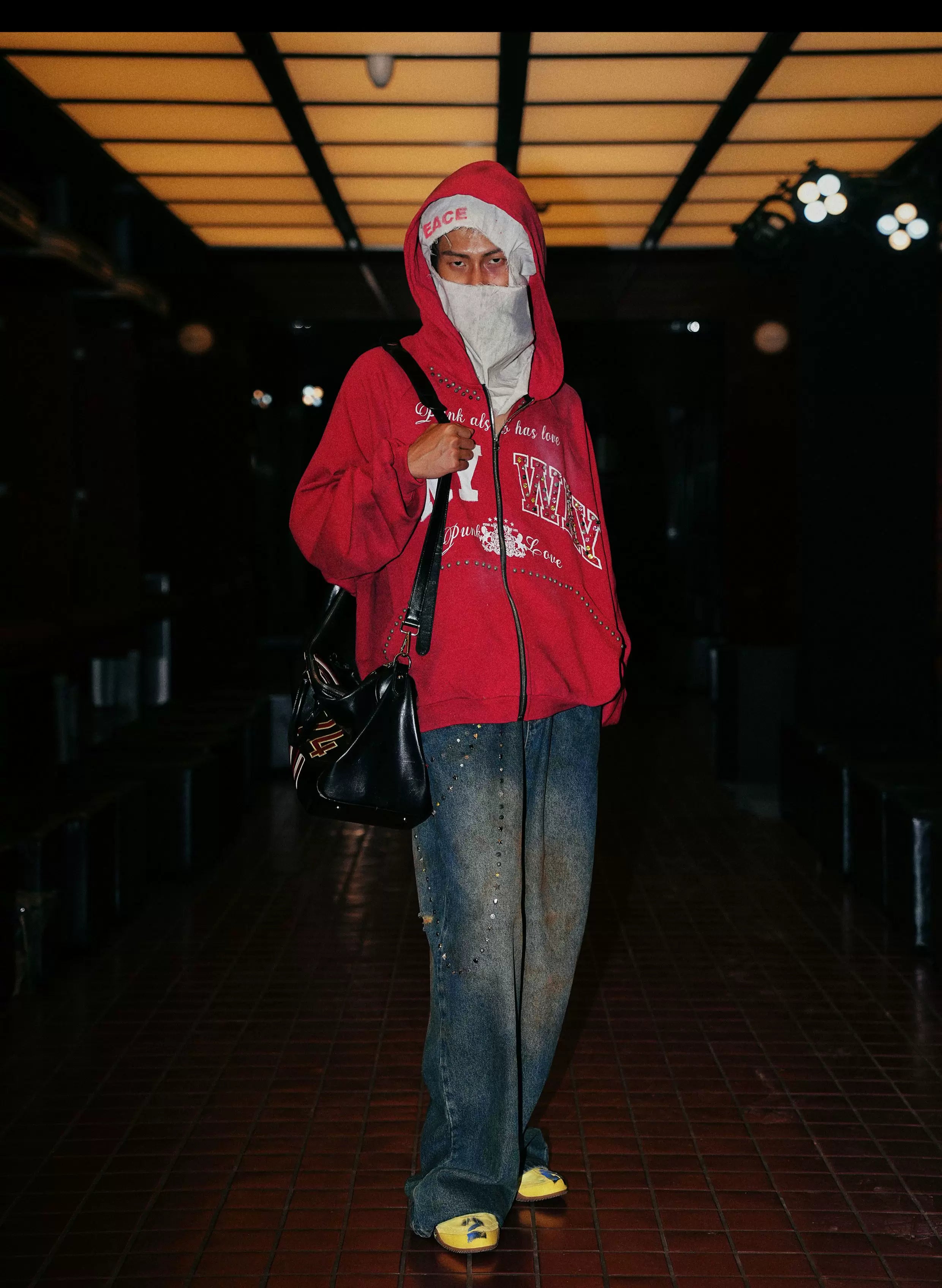 Runway Oversized Cotton Sweatshirt