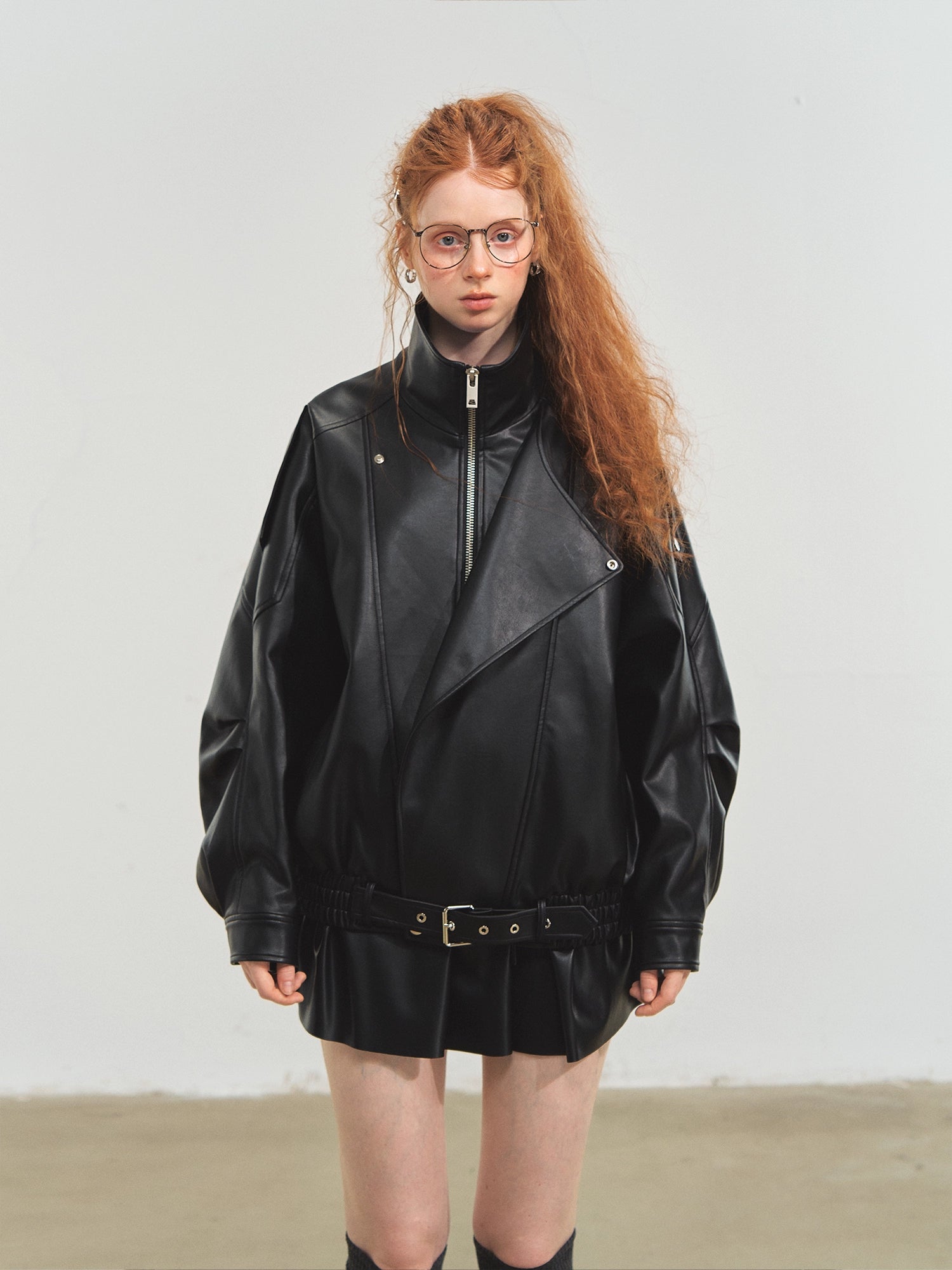 Vintage Moto PU Jacket