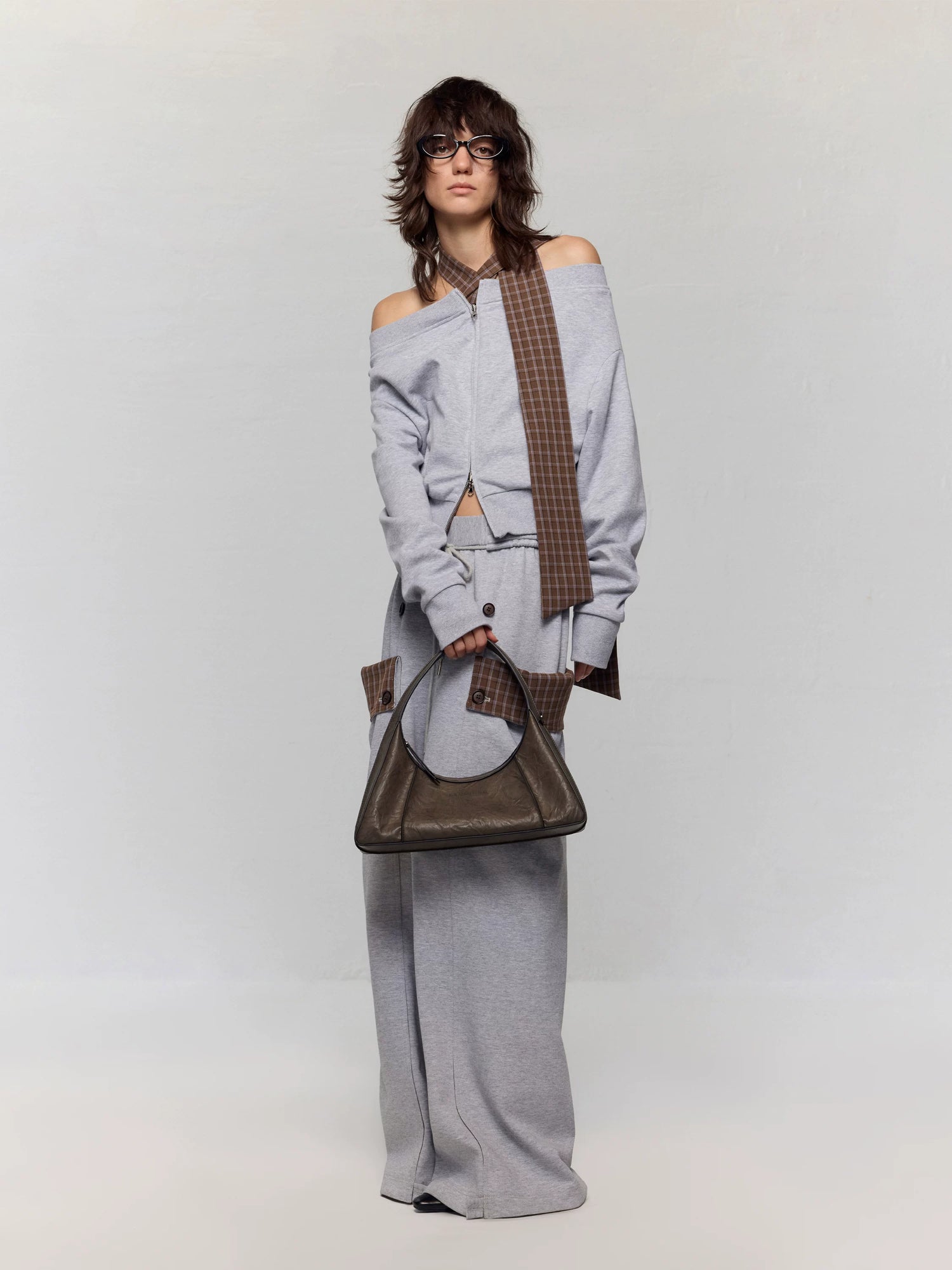 Waxed Eco-Leather Shoulder &amp; Handbag