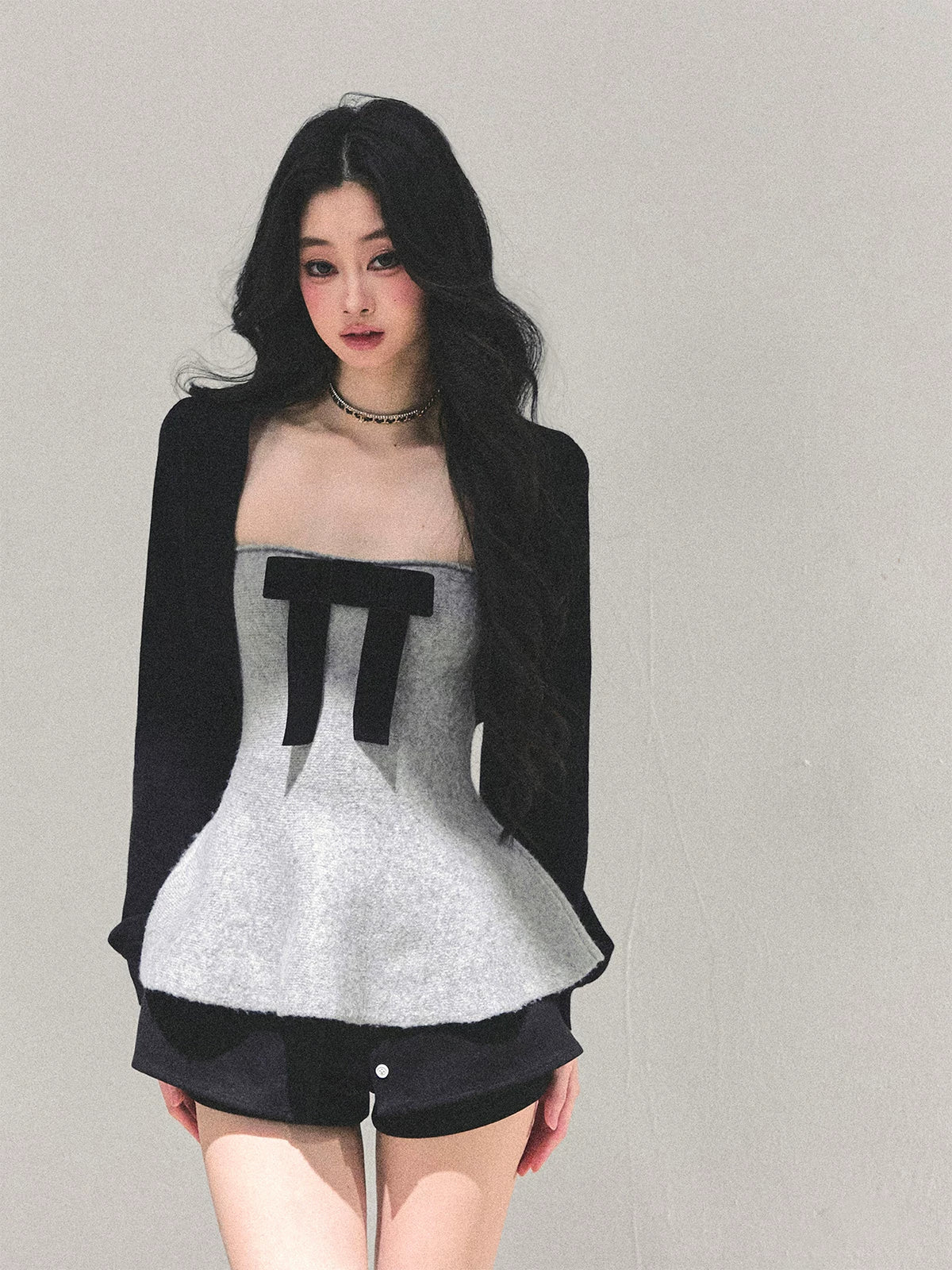 Princess-Style T-Shirt Tank &amp; Cape Two-Piece Set