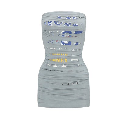 Punk Studded Bodycon Dress