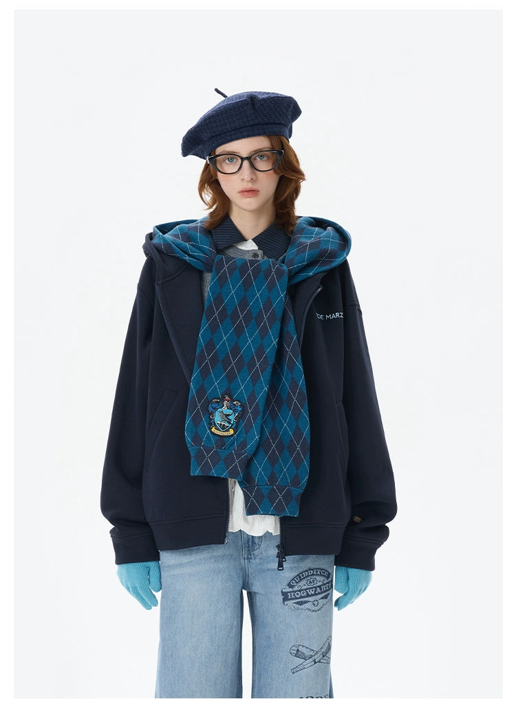 Harry Potter House Emblem Hoodie Jacket