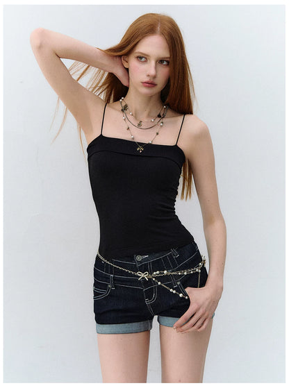 X-line Seamless Silk Wool Camisole
