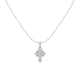 Full Diamond Retro Cross Choker - CHINASQUAD