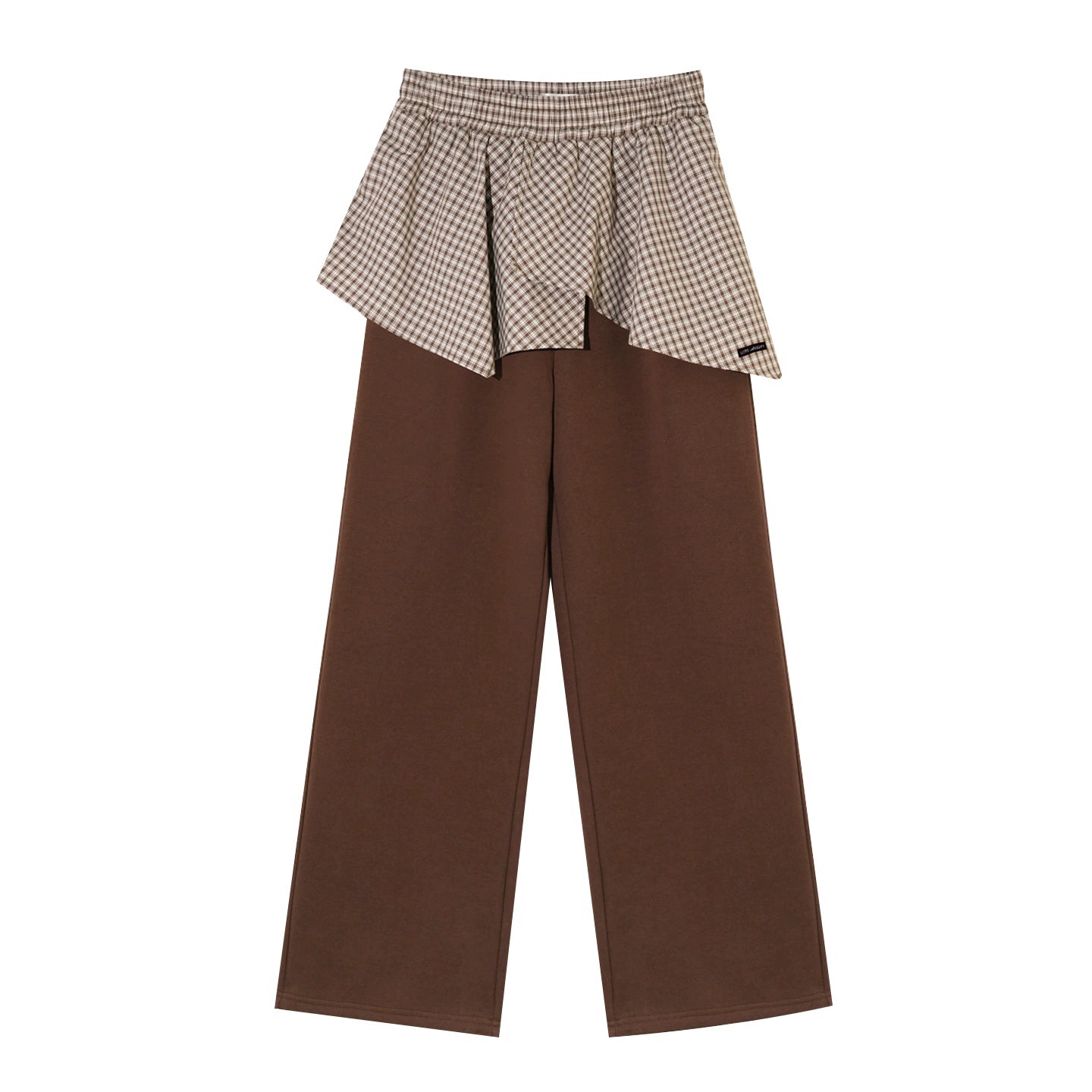 Fleece Hoodie &amp; Wide-Leg Sweatpants Set