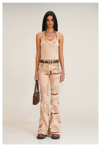 COMPASS Classic Storm Denim Flare Pants