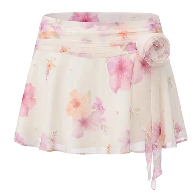 Ruffled Off-Shoulder Set