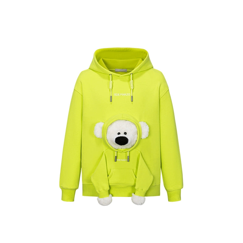 Teddy Pocket Hoodie