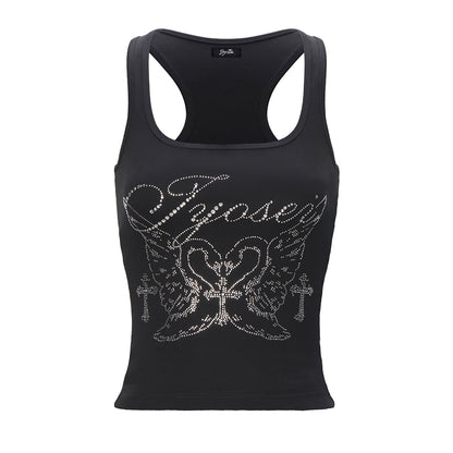 Slim Fit Cropped Tank Top