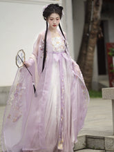 "繁花佛面"Tang-Dynasty Hanfu Set - CHINASQUAD