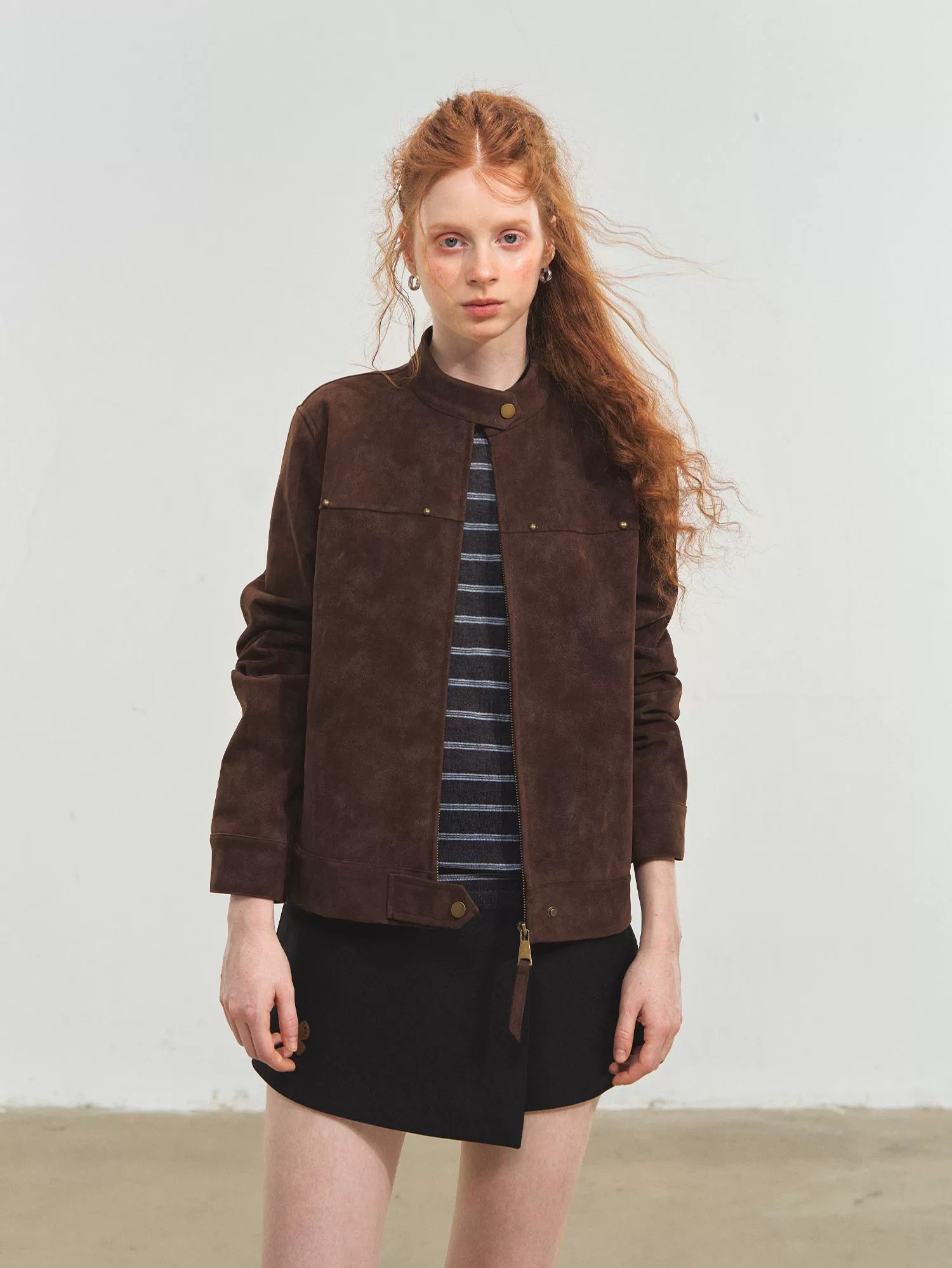Vintage Distressed Moto Jacket