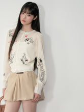 Embroidered Puppy Sun-Protective Knit Cardigan - CHINASQUAD