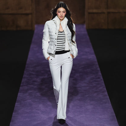 High-Waist Flared Stretch Yoga Pants