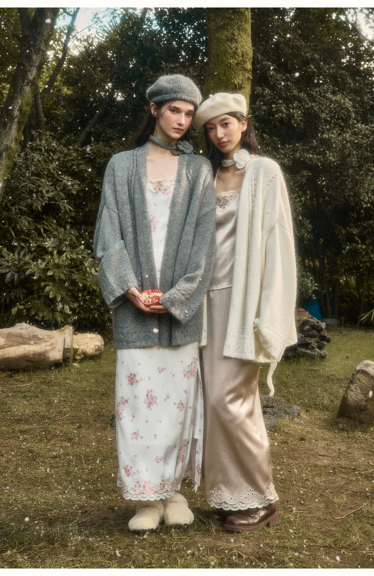 Cosagach Air Mohair Knit Cardigan