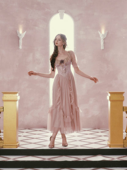 Purple Iris Princess Dress