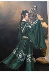 "清熙" Round-collar Robe Hanfu - CHINASQUAD