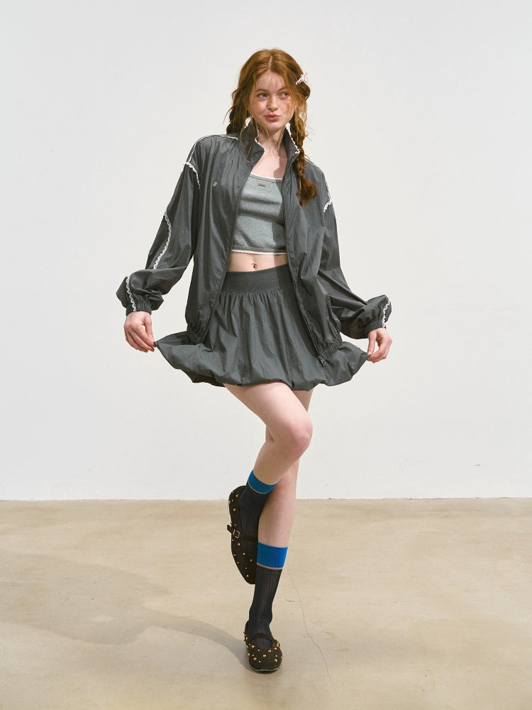 Lace Sun Protection Jacket &amp; Skirt Set