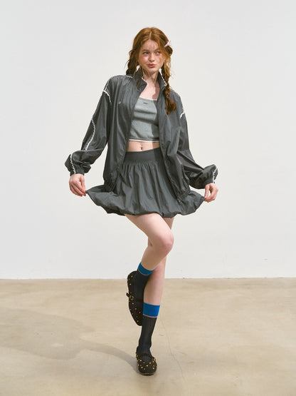 Lace Sun Protection Jacket &amp; Skirt Set