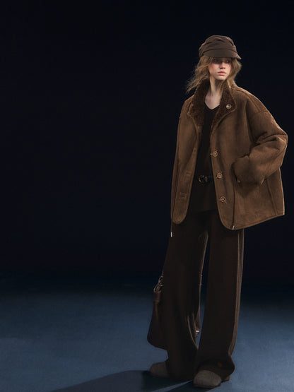 Reversible Sherpa Fleece Jacket