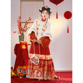 "龙宝送福"Ming-Dynasty Hanfu Set - CHINASQUAD