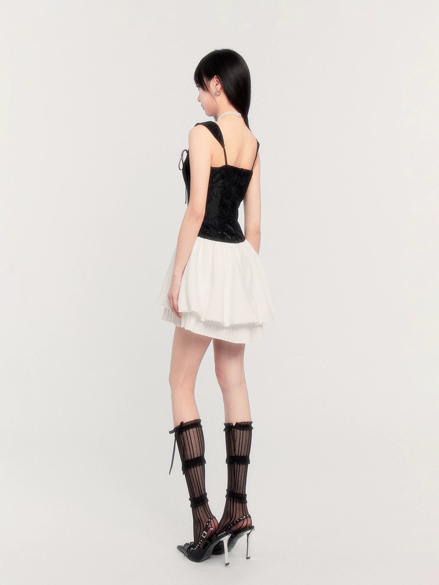 Prelude Pleated Princess Camisole Dress