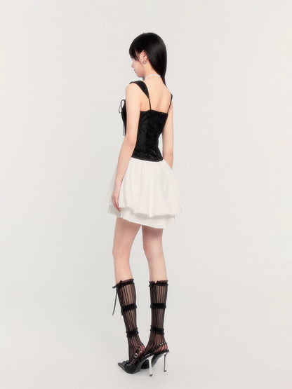 Prelude Pleated Princess Camisole Dress