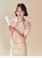 Pink Cheongsam Dress - CHINASQUAD