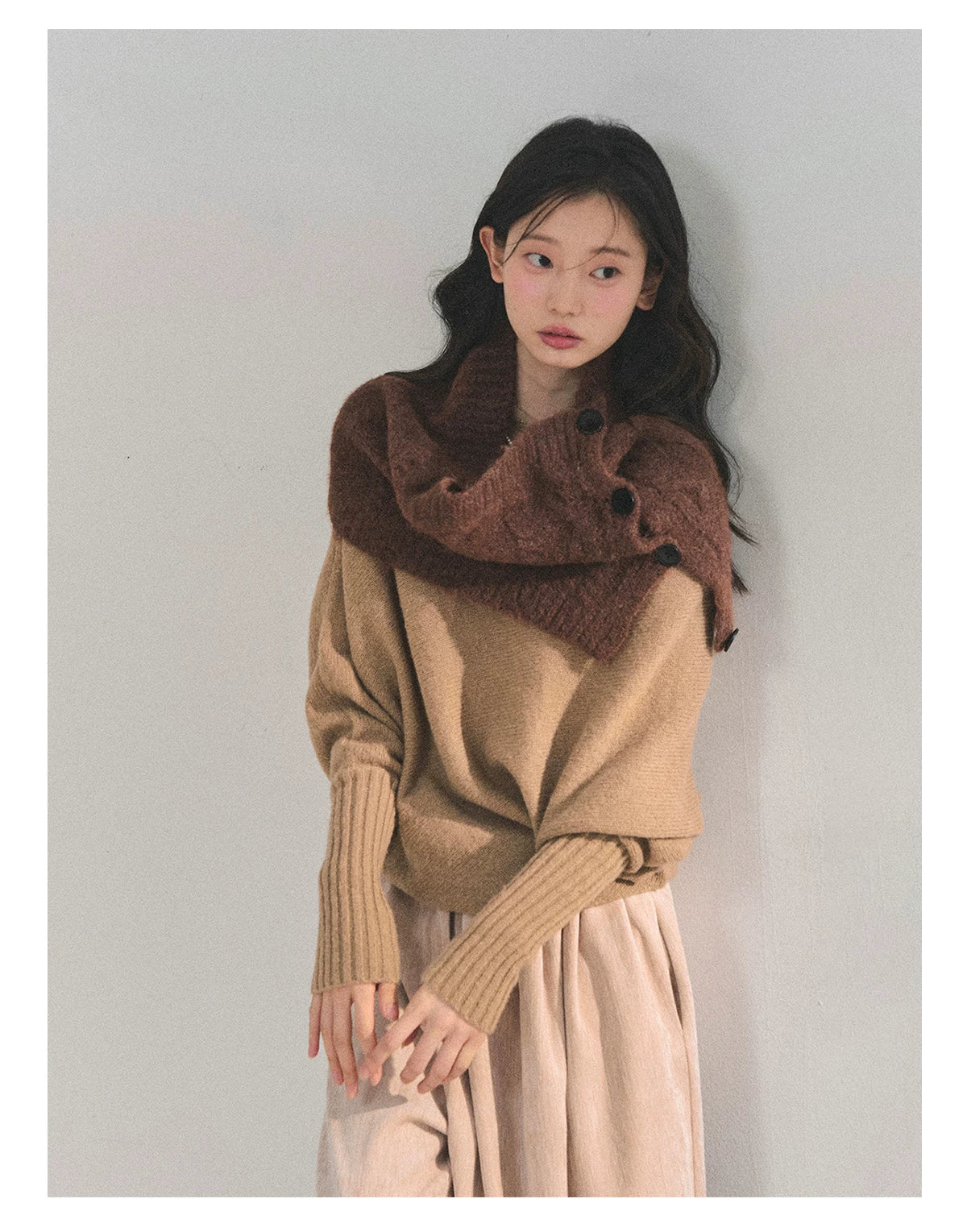 Soft Sweet Off-Shoulder Knit Sweater