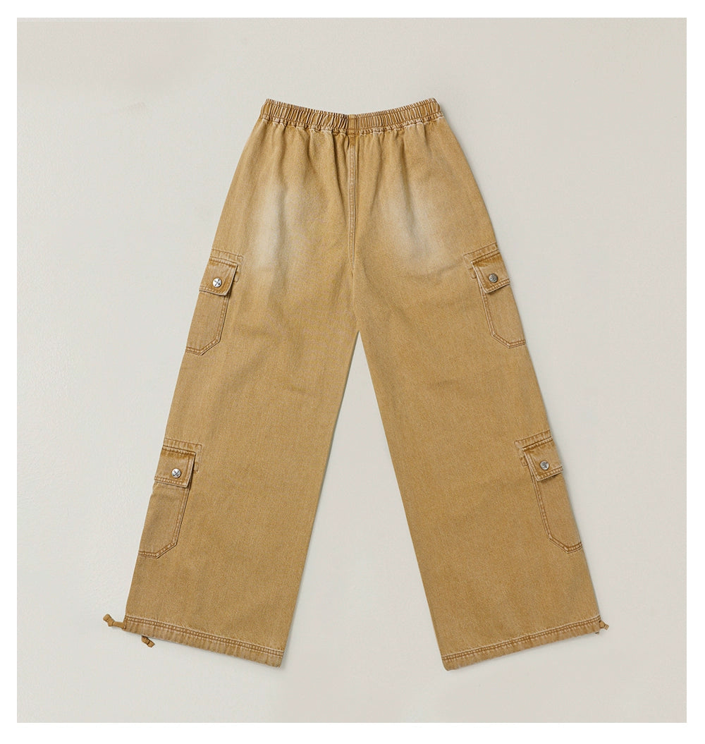 Compass Tower Denim Cargo Pants