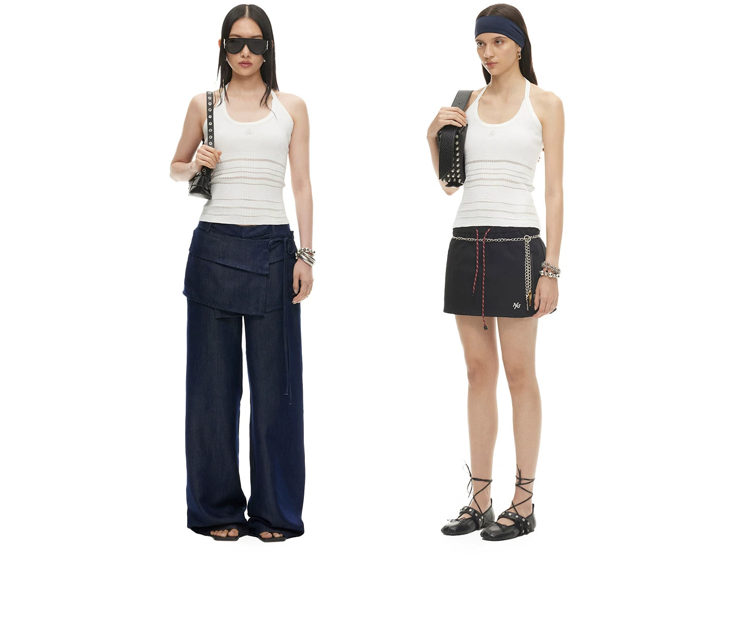 Diane Ribbed Halter Knit Camisole