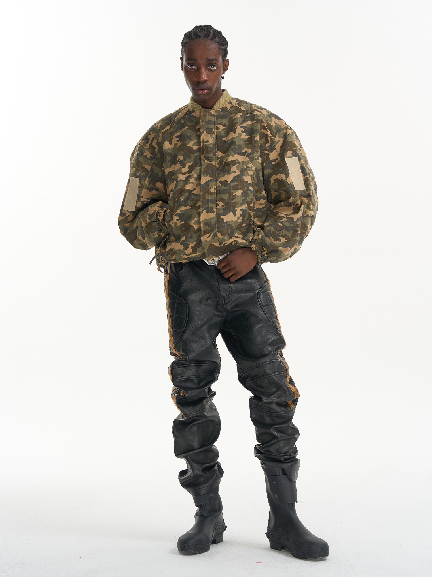 Heavyweight Oversized Camouflage Jacket
