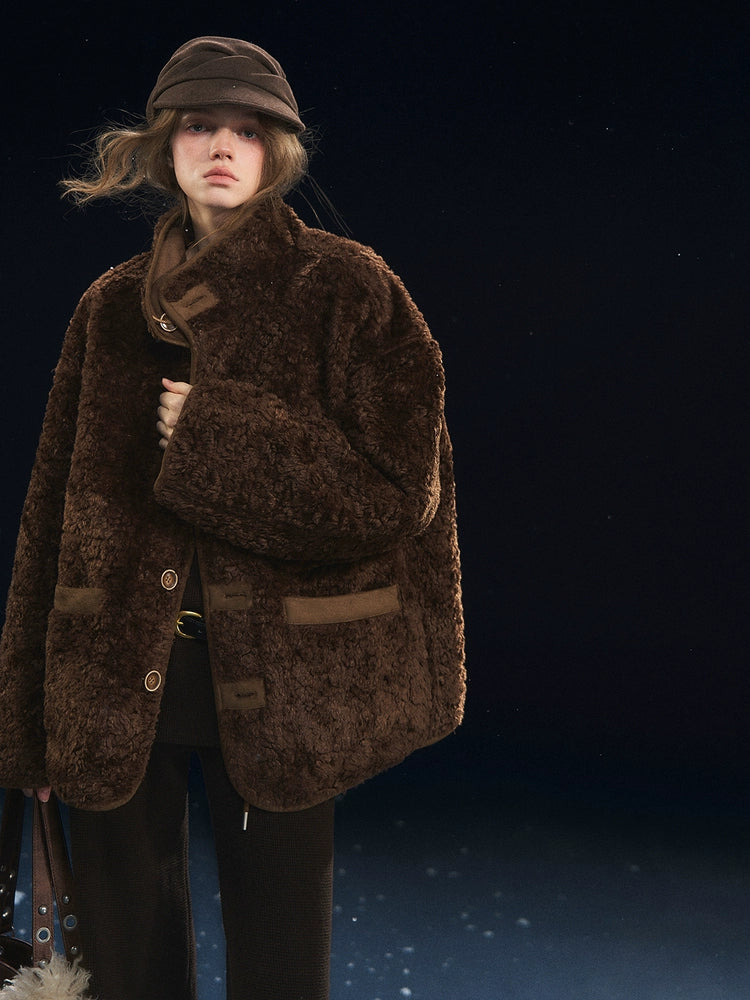 Reversible Sherpa Fleece Jacket