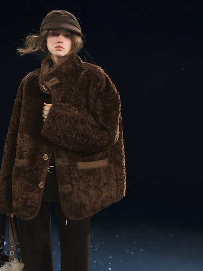 Reversible Sherpa Fleece Jacket