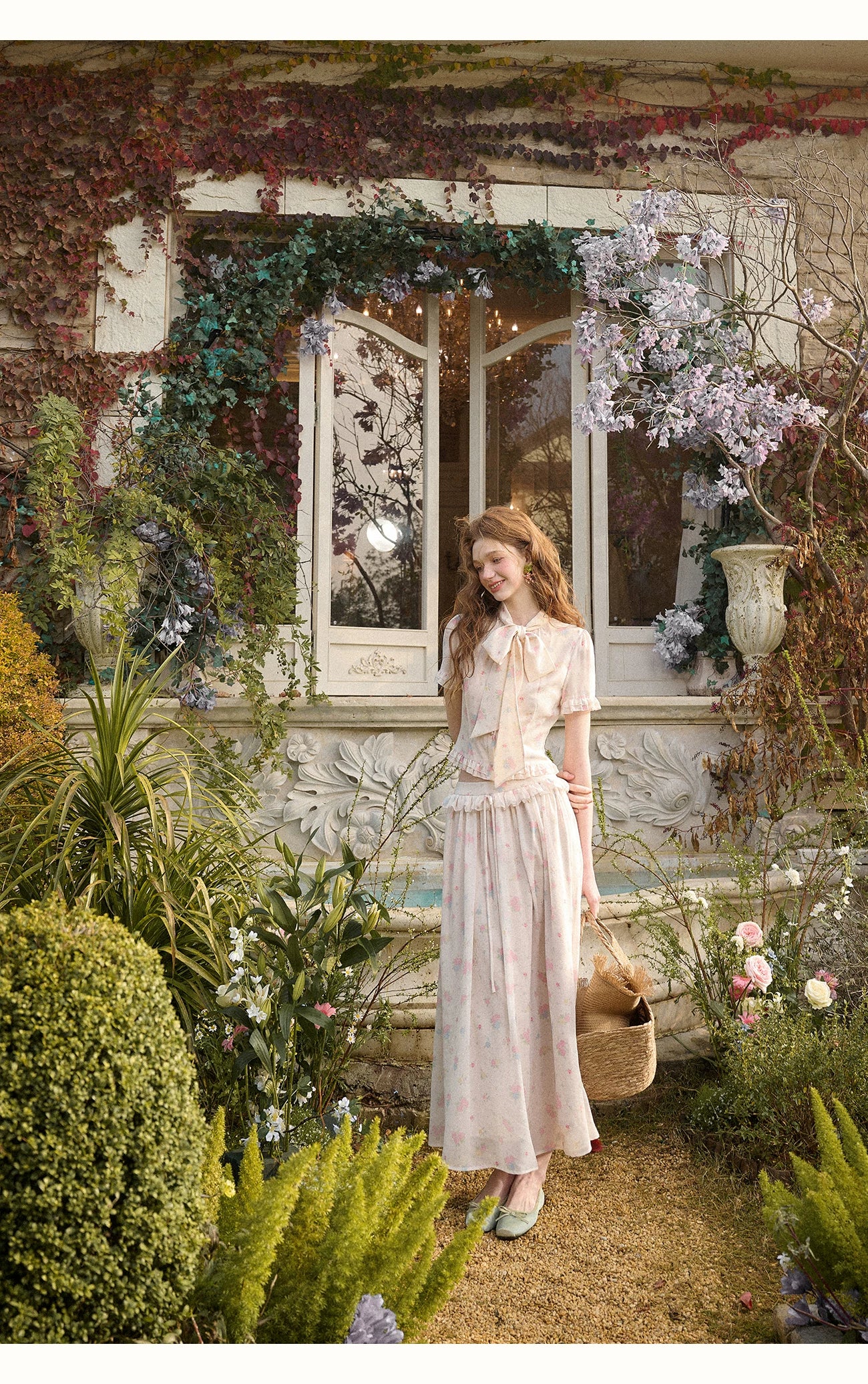 Island Holiday Chiffon Printed Set