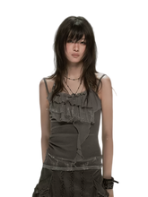 Cest Nous Tie Dye Beaded Lace Cami – Vest & Tank Tops