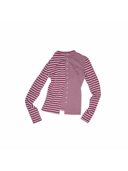 Reversible Striped Cardigan &amp; Pants Set