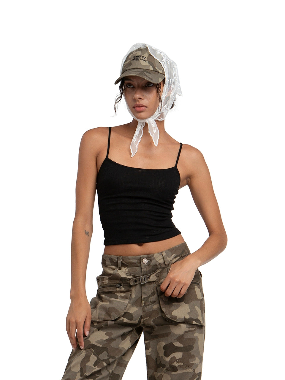 Camouflage Print Baseball Cap