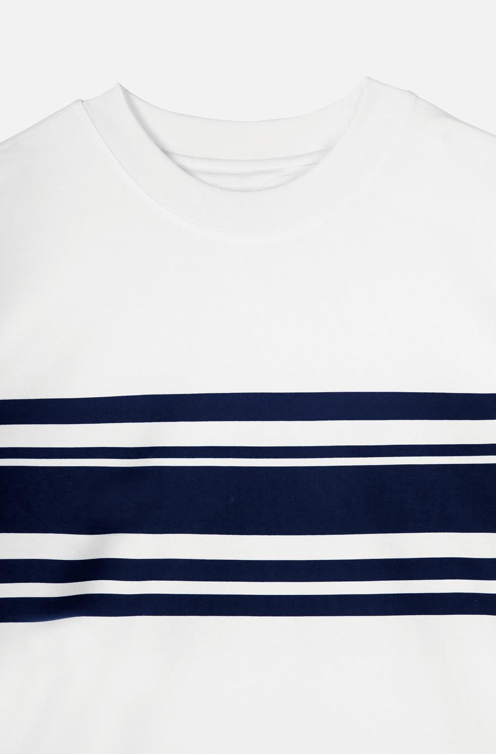 Striped Loose T-shirt - CHINASQUAD