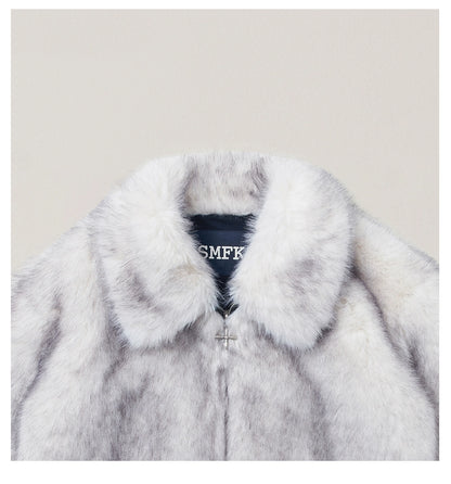 Arctic Cross Faux Fur Jacket