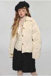 Shiny 90% White Duck Down Jacket - CHINASQUAD